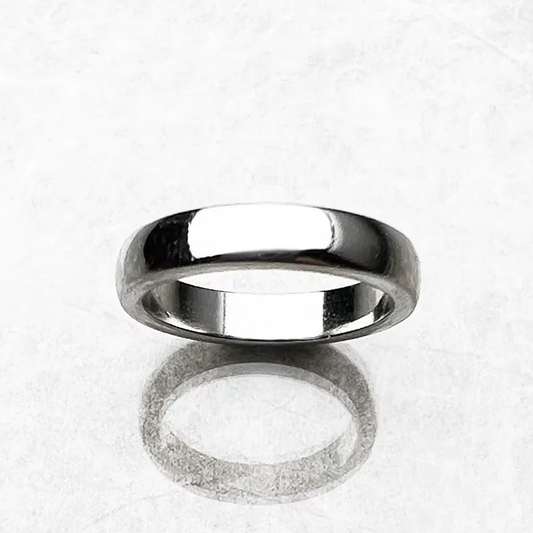 Band Ring Classic Fine Jewerly for Women Men Lover Autumn Brand New Gift in 925 Sterling Silver